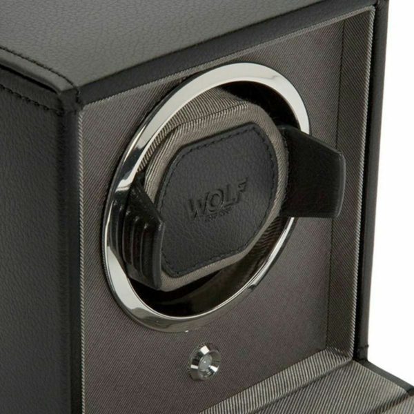 WOLF CUB Single Watch Winder - BLACK - Image 3