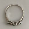 9ct Emerald & Diamond 5 Stone Ring - Image 3