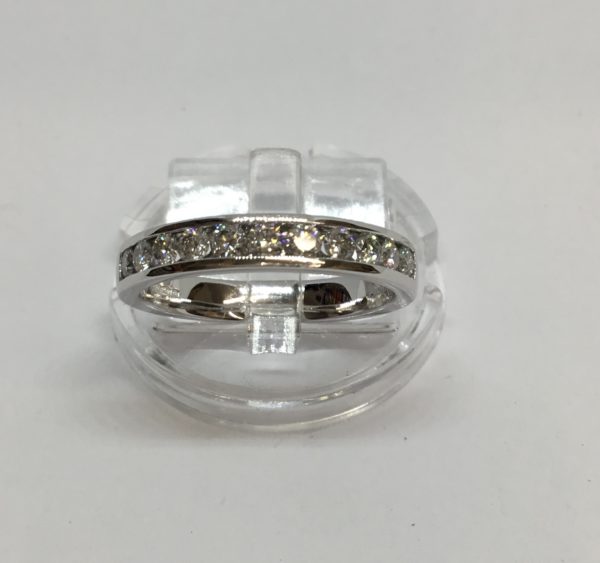 Platinum Diamond 11 Stone Eternity Ring