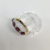 18ct Ruby & Diamond 7 Stone Eternity Style Ring - Image 2