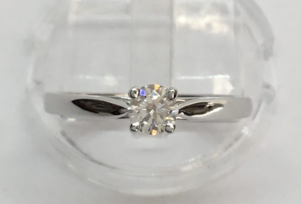 18ct Gold Diamond Solitaire Ring 0.26ct