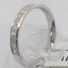 18ct Diamond 14 Stone Princess Cut Eternity Style Ring 0.50ct - Image 3