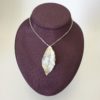 Fancy Silver Leaf Pendant - Image 2