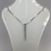 Pre-Owned 18ct White Gold Diamond Drop Pendant 0.66ct