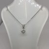 18ct White Gold Diamond Solitare Pendant 0.68ct