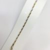 9ct Two Colour Yellow & White Hayseed Bracelet - Image 2