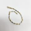 9ct Two Colour Yellow & White Hayseed Bracelet