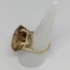 Pre-Owned 9ct Large Yellow Stone Ring - Image 2