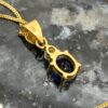 18ct Gold Sapphire & Diamond Pendant - Image 3