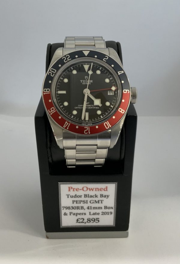 Tudor Black Bay Pepsi GMT Watch 79830RB