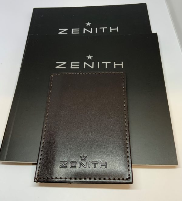 Zenith El Primero Chronograph Watch Black Dial - Image 7