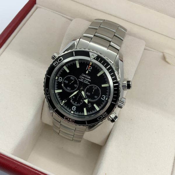 OMEGA Seamaster Planet Ocean Chronograph 2008 Full Box & Papers 2210.50.00 - Image 7