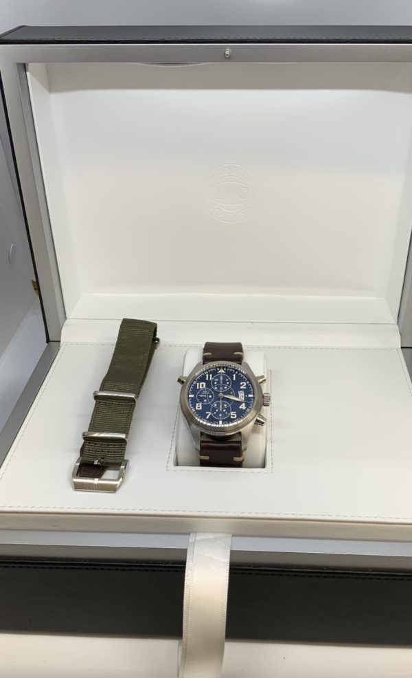 IWC Pilot Double Chronograph "Le Petite Prince" 2017 Full Box & Papers IW371807 - Image 6