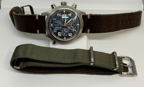 IWC Pilot Double Chronograph "Le Petite Prince" 2017 Full Box & Papers IW371807 - Image 7