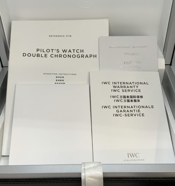 IWC Pilot Double Chronograph "Le Petite Prince" 2017 Full Box & Papers IW371807 - Image 10