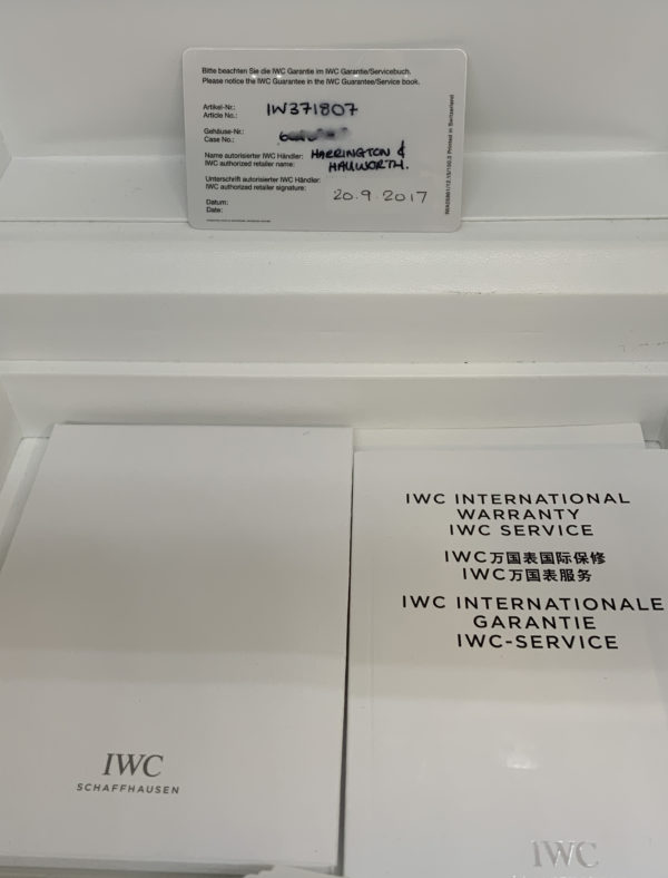 IWC Pilot Double Chronograph "Le Petite Prince" 2017 Full Box & Papers IW371807 - Image 9