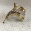 9ct Yellow Gold Dolphin Charm / Pendant