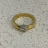 Pre-Owned 18ct Single Stone Diamond Ring - Image 3