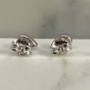9ct White Gold Pink Sapphire studs - Image 4