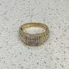 Pre-Owned 9ct Gents Diamond Set Signet Ring - Image 4