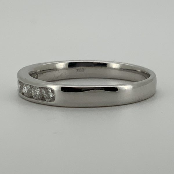18ct Diamond 7 Stone Eternity Ring 0.34cts - Image 3