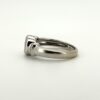 Pre Owned18ct White Gold Diamond Rub Over Ring 0.15cts - Image 5
