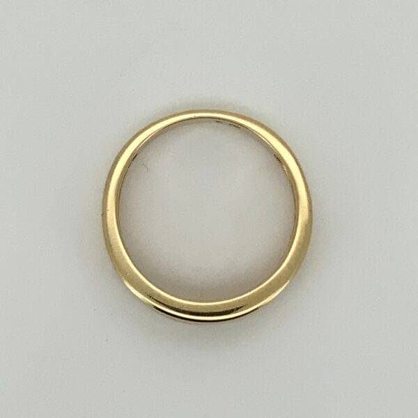 Pre Owned 18ct Yellow Gold Split Shank Design Diamond Ring - Image 3