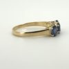 Pre Owned 18ct Sapphire & Diamond Ring - Image 4